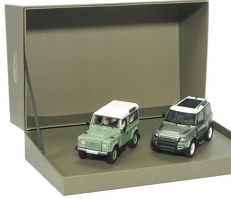 Land Rover Série 1 échelle 1-43 Haynes Mini livre histoire & Voiture Boxed Set CC03005