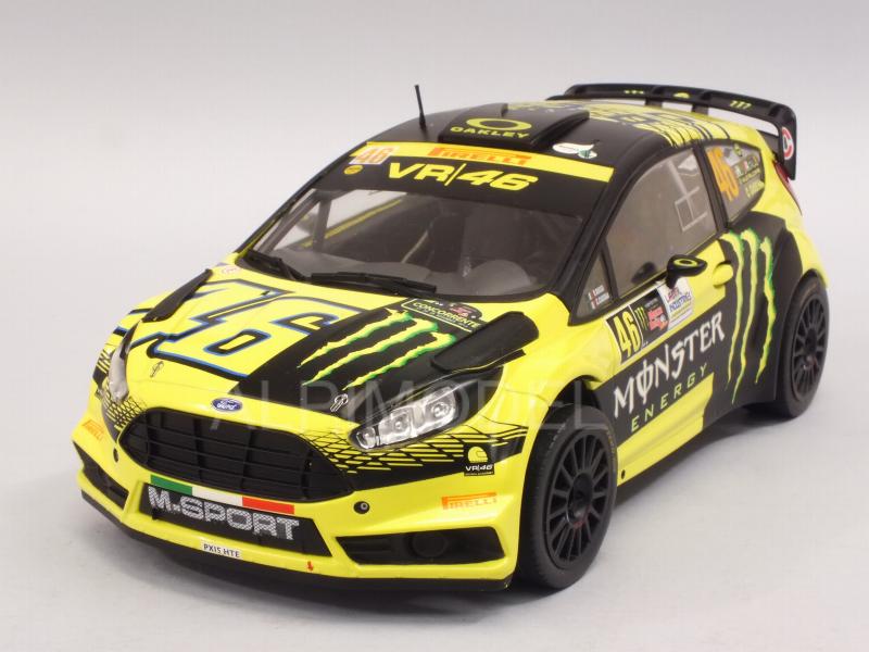 Ford Fiesta RS WRC valentino rosi Monza Rally Show 2015 1:18 Ixo 18rmc015