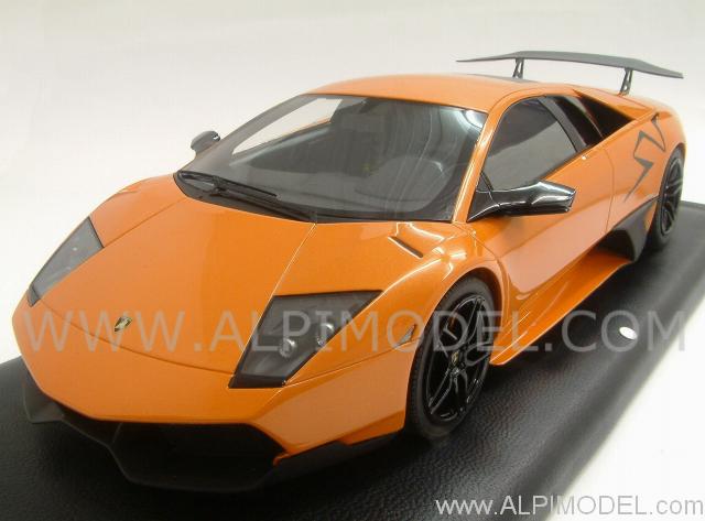 LAMBO02B Lamborghini Murcielago LP6704 SV 1 18 scale Orange Borealis 