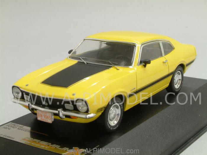 Yellow 72 ford maverick #3