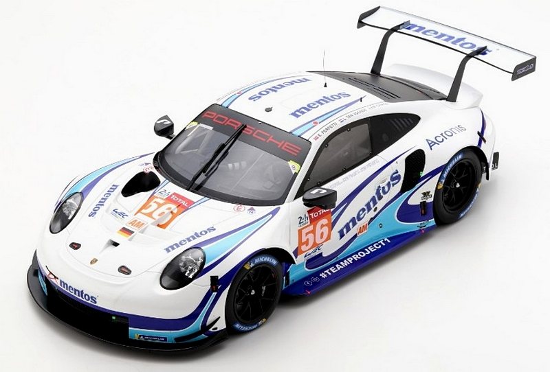 Porsche 919 Hybrid 2.0L Turbo V4 Lmp #1 24H Le Mans 2017 SPARK 1:18 18S320 Model 