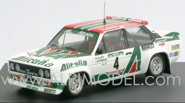 1406 Fiat 131 Abarth Works Team Winner Portugal 1978 Alen Kivimaki